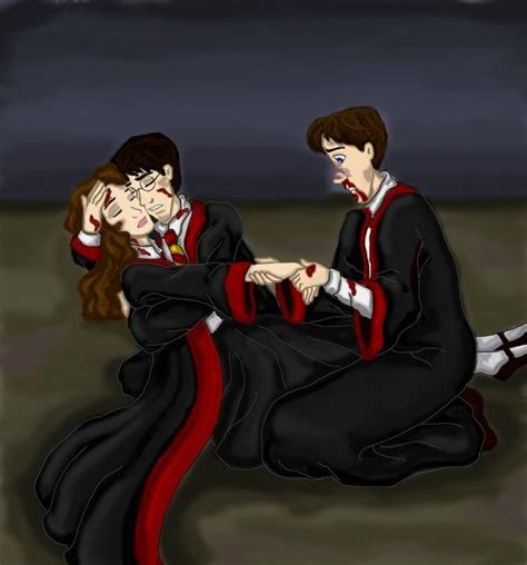 Hermione was one TOUGH NUT. . Ron and hermione fanfiction ron gets tortured